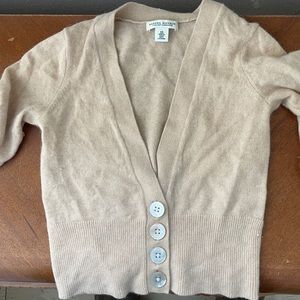 100% cashmere cardigan